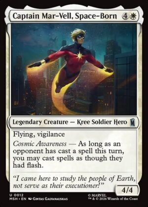Captain Mar-Vell, Space-Born<br /><span class="collector-number">Collector No. 12</span>