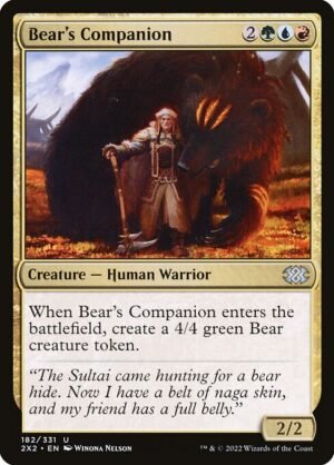 Bear's Companion - Foil<br /><span class="collector-number">Collector No. 182</span>