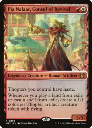 Pia Nalaar, Consul of Revival - Foil<br /><span class="collector-number">Collector No. 92</span>
