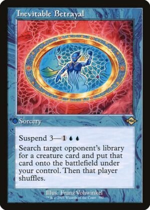 Inevitable Betrayal - Etched<br /><span class="collector-number">Collector No. 390</span>