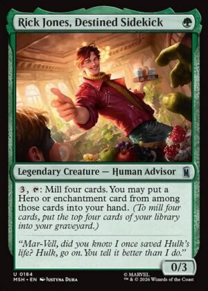 Rick Jones, Destined Sidekick<br /><span class="collector-number">Collector No. 184</span>