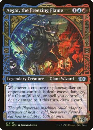 Aegar, the Freezing Flame - Foil<br /><span class="collector-number">Collector No. 161</span>