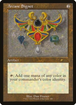 Arcane Signet<br /><span class="collector-number">Collector No. 589</span>