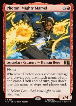 Photon, Mighty Marvel<br /><span class="collector-number">Collector No. 58</span>