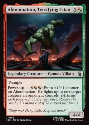 Abomination, Terrifying Titan<br /><span class="collector-number">Collector No. 198</span>