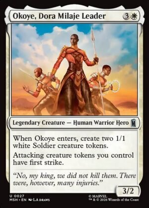 Okoye, Dora Milaje Leader<br /><span class="collector-number">Collector No. 27</span>