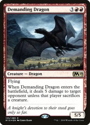 Demanding Dragon - Foil<br /><span class="collector-number">Collector No. 135s</span>