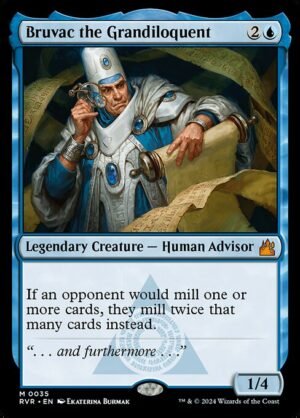 Bruvac the Grandiloquent - Foil<br /><span class="collector-number">Collector No. 35</span>