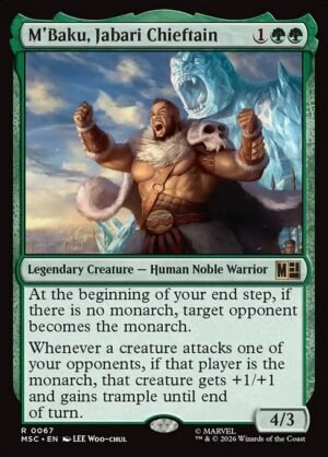 M'Baku, Jabari Chieftain<br /><span class="collector-number">Collector No. 67</span>