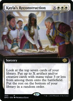 Kayla's Reconstruction<br /><span class="collector-number">Collector No. 303</span>