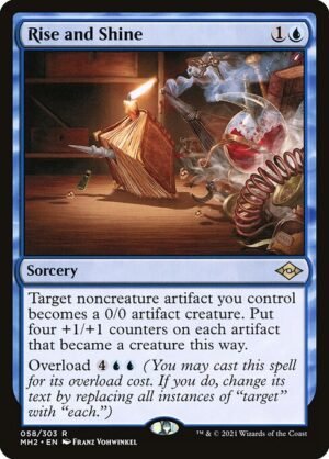 Rise and Shine - Foil<br /><span class="collector-number">Collector No. 58</span>