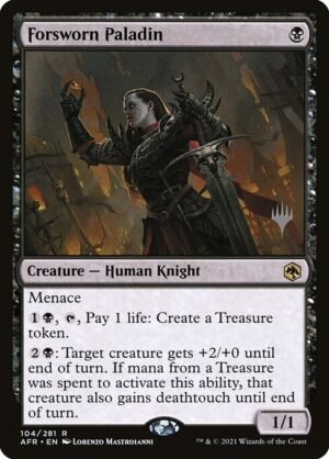 Forsworn Paladin<br /><span class="collector-number">Collector No. 104p</span>