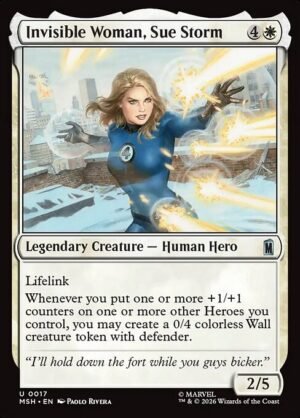 Invisible Woman, Sue Storm<br /><span class="collector-number">Collector No. 17</span>