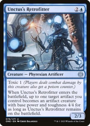 Unctus's Retrofitter - Foil<br /><span class="collector-number">Collector No. 76</span>