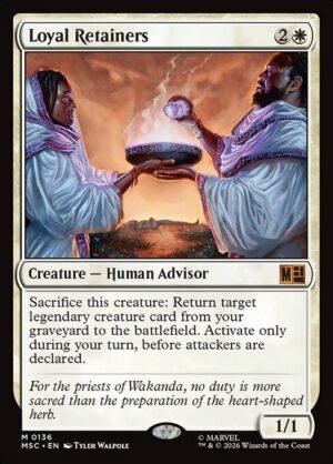 Loyal Retainers<br /><span class="collector-number">Collector No. 136</span>