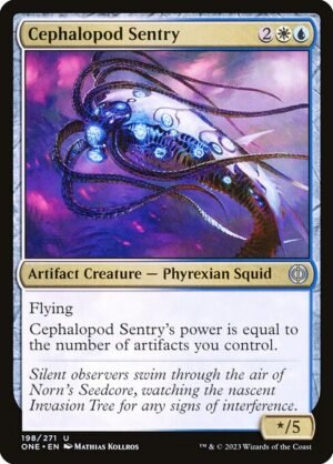 Cephalopod Sentry - Foil<br /><span class="collector-number">Collector No. 198</span>
