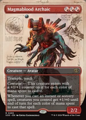 Magmablood Archaic - Foil<br /><span class="collector-number">Collector No. 295</span>
