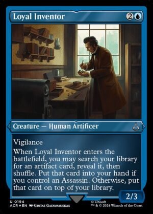 Loyal Inventor - Etched<br /><span class="collector-number">Collector No. 194</span>