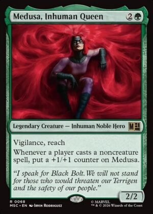 Medusa, Inhuman Queen<br /><span class="collector-number">Collector No. 68</span>