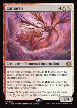 Catharsis<br /><span class="collector-number">Collector No. 209p</span>