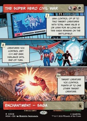 The Super Hero Civil War - Foil<br /><span class="collector-number">Collector No. 308</span>