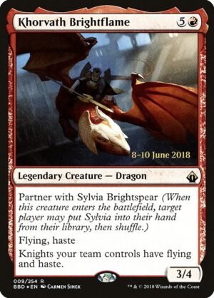 Khorvath Brightflame - Foil<br /><span class="collector-number">Collector No. 9s</span>