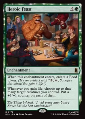 Heroic Feast<br /><span class="collector-number">Collector No. 172</span>