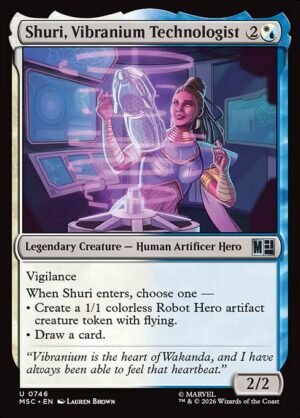 Shuri, Vibranium Technologist - Foil<br /><span class="collector-number">Collector No. 746</span>