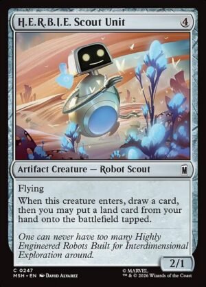 H.E.R.B.I.E. Scout Unit<br /><span class="collector-number">Collector No. 247</span>