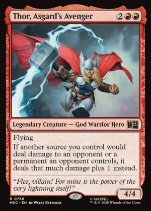 Thor, Asgard's Avenger<br /><span class="collector-number">Collector No. 756</span>