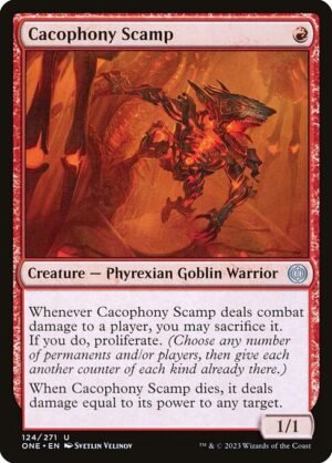 Cacophony Scamp - Foil<br /><span class="collector-number">Collector No. 124</span>