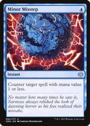 Minor Misstep - Foil<br /><span class="collector-number">Collector No. 64</span>