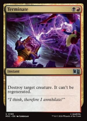 Terminate<br /><span class="collector-number">Collector No. 189</span>