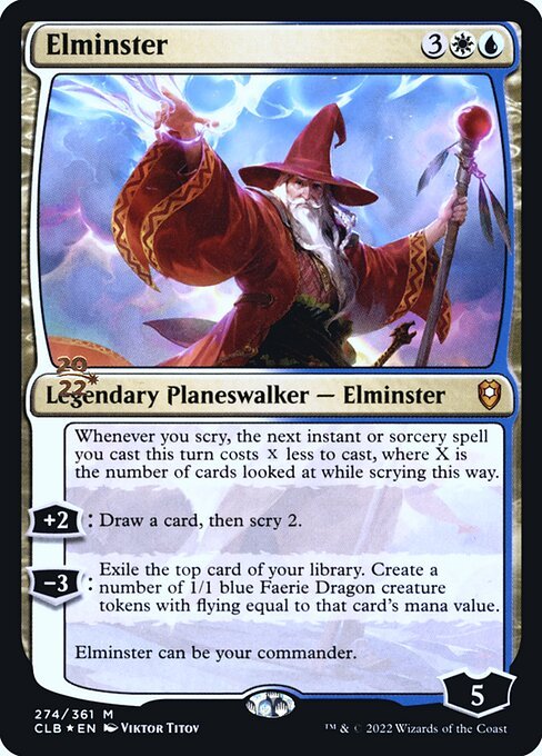 Elminster - Foil<br /><span class="collector-number">Collector No. 274s</span>