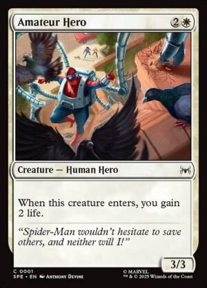 Amateur Hero<br /><span class="collector-number">Collector No. 1</span>
