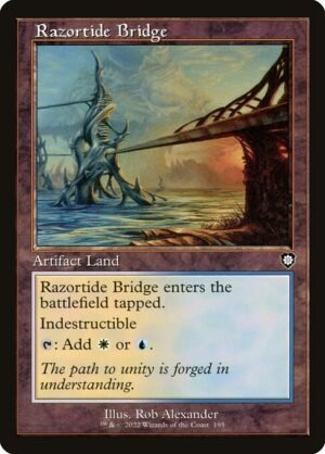 Razortide Bridge<br /><span class="collector-number">Collector No. 195</span>