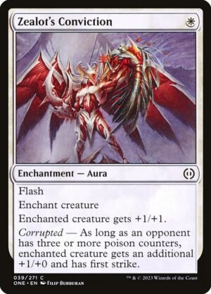Zealot's Conviction - Foil<br /><span class="collector-number">Collector No. 39</span>