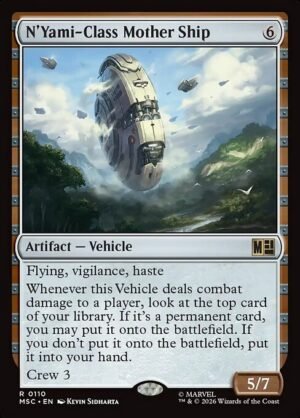 N'Yami-Class Mother Ship<br /><span class="collector-number">Collector No. 110</span>