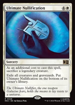 Ultimate Nullification<br /><span class="collector-number">Collector No. 26</span>