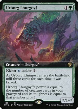Urborg Lhurgoyf - Foil<br /><span class="collector-number">Collector No. 420</span>