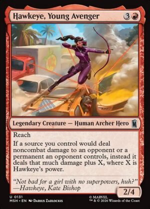 Hawkeye, Young Avenger<br /><span class="collector-number">Collector No. 131</span>