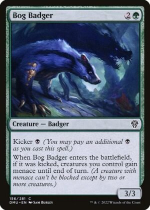 Bog Badger - Foil<br /><span class="collector-number">Collector No. 156</span>