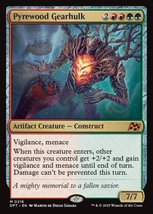 Pyrewood Gearhulk - Foil<br /><span class="collector-number">Collector No. 216</span>