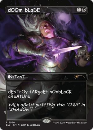 Doom Blade - Foil<br /><span class="collector-number">Collector No. 9990</span>