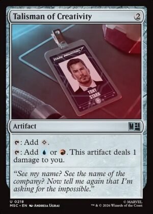 Talisman of Creativity<br /><span class="collector-number">Collector No. 218</span>