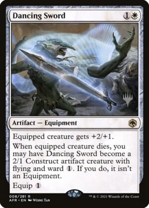 Dancing Sword - Foil<br /><span class="collector-number">Collector No. 8p</span>