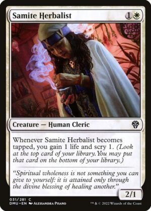 Samite Herbalist - Foil<br /><span class="collector-number">Collector No. 31</span>