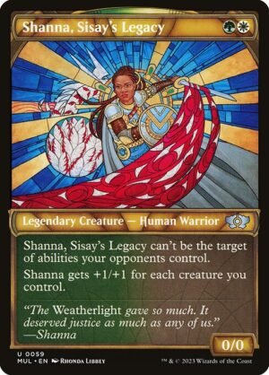 Shanna, Sisay's Legacy - Foil<br /><span class="collector-number">Collector No. 59</span>