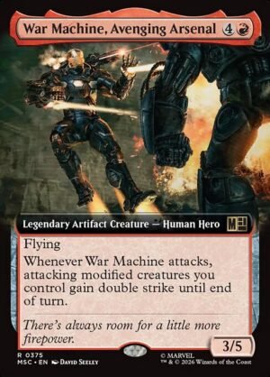 War Machine, Avenging Arsenal<br /><span class="collector-number">Collector No. 375</span>