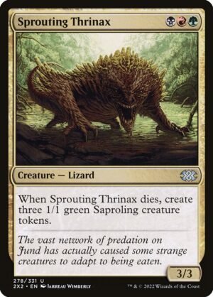 Sprouting Thrinax - Foil<br /><span class="collector-number">Collector No. 278</span>